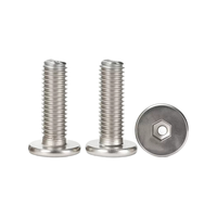 Vis à six pans creux SS304 à profil bas avec têtes plates en C et trous traversants pour panneaux d'équipement – Fabricant de vis sur mesure