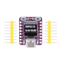 Carte de développement ESP32-C3 avec module OLED de 0,42 pouce, antenne céramique, carte de développement supermini ESP32, wifi Bluetooth