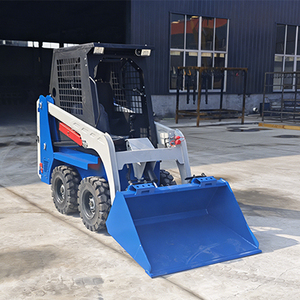 Euro 5 EPA Kubota Diesel Skid Steer Mini Track Skid Steer Loader 400KG 2000kg 3000kg 1ton With Forest Mulcher Lawn Mower - Product Image 1