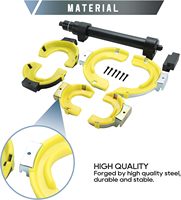 Chine Fabricant Macpherson Strut Spring Compressor Kit Extracteur universel de bobine de fourche interchangeable Ensemble d'outils automobiles