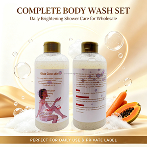 Gel Douche Exfoliant Concentré Éclaircissant OEM Gluta Glow SPF50 au Glutathion, <span class=keywords><strong>Lait</strong></span> de Vache et Extrait de Grenade - Product Image 5