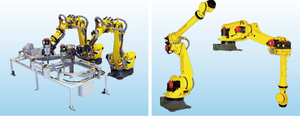 Haute Performance <span class=keywords><strong>FANUC</strong></span> <span class=keywords><strong>Robot</strong></span> R-2000iC/165F métal polissage meulage poste de travail ponceuse à bande contrôle de Force Intelligent ébavurage - Product Image 4