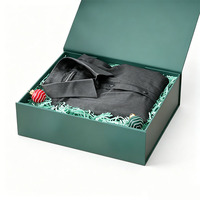 Emballage en carton rigide personnalisé avec doublure en éponge magnétique pliable, revêtement UV, motif de couleur personnalisé, parfum, cadeau de fête