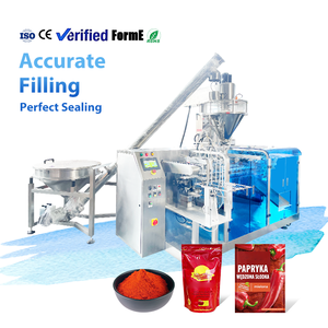 Easy Operation Automatic Doypack Pouch Chili Powder Filling Packing <b>Machine</b> Tomato Powder Premade Zipper Bag <b>Packaging</b> <b>Machine</b> - Product Image 1