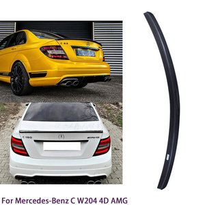 Alerón Trasero de Fibra de Carbono Estilo AMG para Clase C W204 4 Puertas, 2007-2014 - Product Image 2