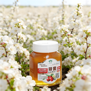 Miel de fleurs de jujube premium provenant de montagnes vierges, riche en nutriments, couleur ambrée profonde et arôme sucré - Product Image 5