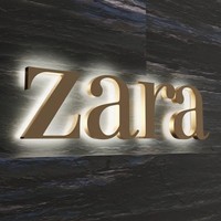 Lettres lumineuses personnalisées en acier inoxydable Source de lumière LED enseignes d'extérieur blanc chaud rétroéclairées pour décoration murale de magasin