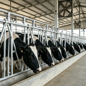 Separador de vacas ampliado para vacas <span class=keywords><strong>lecheras</strong></span> con cuello grande, barrera de alimentación para ganado lechero - Product Image 1