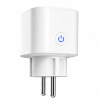 Prise intelligente Tuya WIFI Zigbee avec minuterie, contrôle par application, résistante aux hautes températures, télécommande, détection de puissance