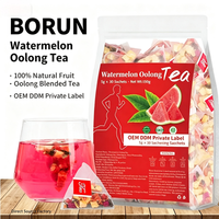 Sachets de thé vert Oolong à la pastèque, thé aux fleurs naturelles, améliore l'énergie, favorise la digestion, pour infusion à l'eau chaude ou froide, 150g, 5*30 sachets