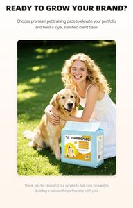 Paquete Múltiple de Almohadillas Desechables para Entrenamiento de Mascotas, Súper Absorbentes y a Prueba de Fugas, para Cachorros y Perros, Paquete Personalizado, Soporte ODM - Product Image 2