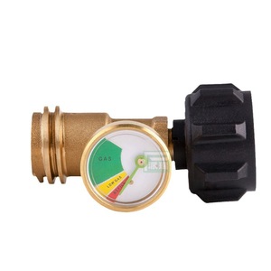 ตัวปรับแรงดันแก๊สโพรเพนทองแดงพร้อมเกจวัดสำหรับเชื่อมต่อถัง - Product Image 4
