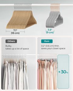 Crochets pivotants à 360 degrés classiques et durables pour vêtements, antidérapants, vente en gros - Product Image 4