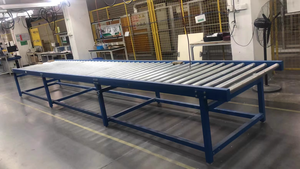 Yüksek verimli otomatik Powered çelik makaralı konveyör ağır paslanmaz çelik makaralı konveyör s lojistik depo - Product Image 6