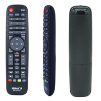 Télécommande universelle de clonage à code fixe HUAYU RM-L1535 pour téléviseurs intelligents Haier Android LCD LED, 4 boutons, portée de 10 m