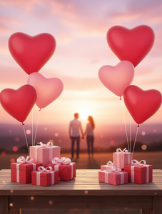 T-shirt da donna a maniche corte stile festival, con stampa a cuore per San Valentino, top casual alla moda in jersey di cotone, girocollo, vestibilità regolare - Product Image 2