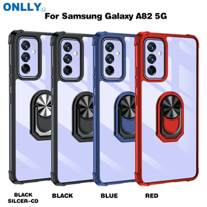 Pour <span class=keywords><strong>Samsung</strong></span> A22 A82 <span class=keywords><strong>A32</strong></span> A52 A72 A42 A12 <span class=keywords><strong>4G</strong></span> 5G TPU hybride acrylique dur pour Galaxy étui de téléphone portable avec porte-anneau en métal - Product Image 6