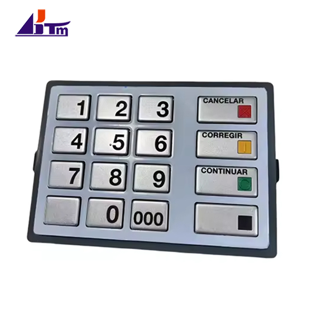 Diebold EPP7 SPA(MX) BSC ATM Encrypted PIN Pad Keyboard keypad New Stainless Diebold keyboard ATM Parts 01750349859/1750349859