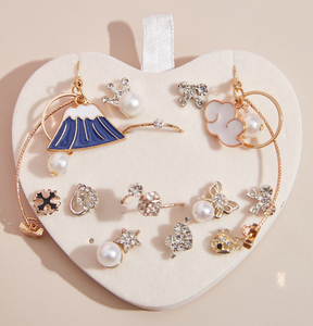 Custom <b>Heart</b>-<b>Shaped</b> Storage <b>Box</b> Waterproof Velvet PU Leather Zipper Closure Earring Organizer Cute Girls Ring <b>Box</b> Jewelry <b>Box</b> - Product Image 5