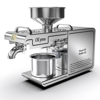Presse à huile automatique 220V, neuve, pour usage domestique et commercial, graines de lin et arachides