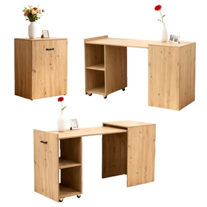 Mới hiện đại tiết kiệm không gian đơn giản đa chức năng Kính thiên văn lật xuống gấp di động gấp bàn ăn gấp bàn có thể gập lại - Product Image 4