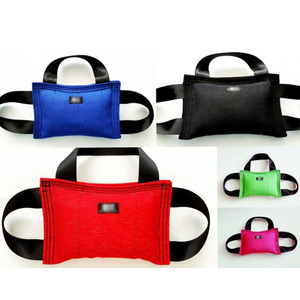 Bantalan hewan peliharaan Linen nilon berkelanjutan Target pelatihan anjing yang dapat disesuaikan goni bambu <span class=keywords><strong>3</strong></span> pegangan 1 <span class=keywords><strong>Loop</strong></span> untuk anjing SAP kecil besar - Product Image 1