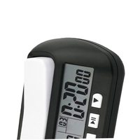Horloge d'échecs numérique - Minuteur de jeu de société professionnel avec fonction de délai de base et de temps positif, sans batterie requise