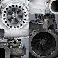 Turbocompresseur universel MaXpeedingrods T3 Flange GT35 GT3582 pour tous les moteurs 4/6 cylindres et 2,5L-6,0L, puissance 600 CV