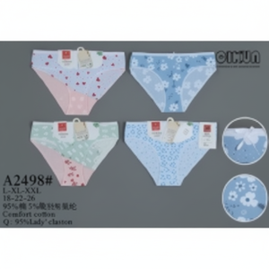 Slip a vita bassa a vita a vita bassa Calzon de Mujer in poliammide tinta unita Spandex da indossare tutti i giorni XL vita alta - Product Image 1