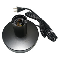 Cordon de lampe à sel 3M UK 3 broches E27 Plug-In Suspendu Suspension Ampoule Cordon de prise avec interrupteur Prise murale Adaptateur de prise
