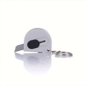 Couteau de sécurité rétractable OEM portable, coupe-enveloppes, mini couteau de poche porte-clés en plastique, ouvre-lettre – Cadeau promotionnel - Product Image 3