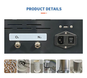 Analyseur thermique différentiel (DTA) SKZ1055A, plage de température de test 1150°C, contrôle de processus, chauffage, refroidissement par air, écran tactile couleur - Product Image 4