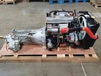 Ensemble moteur diesel turbocompressé refroidi par air SCDC authentique 2,8 L 4JB1T avec boîte de vitesses manuelle 4x4 pour pick-up et camionnettes