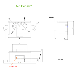 กล้องวัดระยะ 3 มิติ AkuSense ใช้โมดูลวัดระยะแบบจุดเดียวด้วยเทคโนโลยี TOF อินฟราเรด - Product Image 5