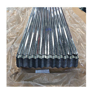 Tôle d'acier ondulée GI Zn275, tôle de <span class=keywords><strong>toiture</strong></span> en fer GI, paillettes régulières 0,27 mm - Product Image 6