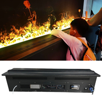 Topflashstar Nouvelle Lampe à Effet de Flamme Artificielle 1000W, 24 LED RGB 3-en-1, Contrôle DMX, Effet de Flamme Simulée