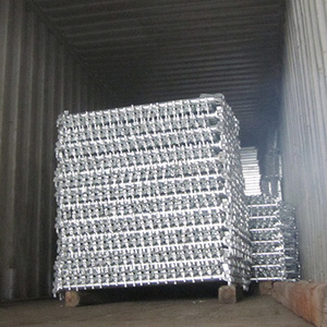 Gia cố cầu nối sổ cái đôi sổ cái mạ kẽm nóng o Loại giàn giáo nhanh chóng ringlock mô-đun - Product Image 5