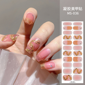 Pegatinas completas para uñas, pegatinas adhesivas para uñas, varios patrones, envolturas para uñas para mujeres, pegatina para uñas de Gel Diy - Product Image 4