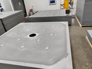 New boyan Lọc Tấm Báo Chí hiệu suất cao màng buồng tấm cho ép áp lực 6,0 Mpa filterpresses 1 năm - Product Image 4