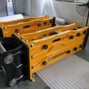 Soosan SB100 Martillos Hidráulicos de Tipo Superior, PRODUCTO PRINCIPAL, SUMINISTRO DIRECTO DE FÁBRICA, UN AÑO DE GARANTÍA, CARACTERÍSTICAS ESTÁNDAR INCLUIDAS - Product Image 1
