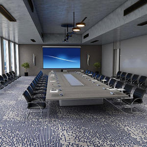 Alfombra Axminster Trenzada Elegante de Color Sólido para Uso Comercial, Lana/Nailon Resistente a las Manchas, Suministro de Fábrica - Product Image 5