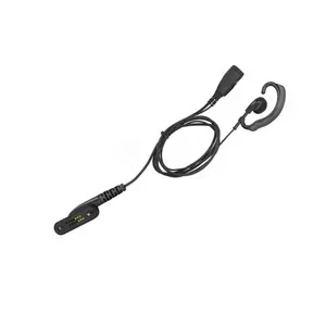 RISENKE EH237 walkie talkie g forma gancho auricular con ptt del micrófono para vértice de radio estándar