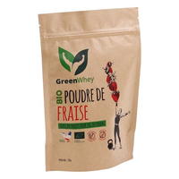 Ecologische Doypack voedselveilige staande pouch met ritssluiting, biologisch afbreekbare composteerbare verpakking voor fruit, biologisch poeder, aardbeien 1kg