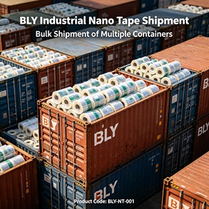 เทปนาโน BLY แบบลอกออกได้ สำหรับสำนักงาน ล้างทำความสะอาดได้ แข็งแรง ติดผนังได้ เทปสองหน้า ทนทาน ใช้ซ้ำได้ - Product Image 6