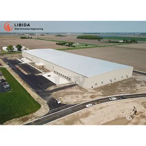 High Quality Warehouse Prefabricated Factory Workshops And Factories Industrial Light Steel Structure Construction Building