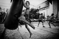 Aomax — sac de poinçonnage long plafond, grand format de 120cm, pour perforer, entraînement de la boxe, prix factice, cercle de poire