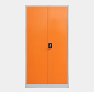 Meubles de bureau modernes, bibliothèque métallique réglable, armoire à portes battantes verticales, classeur pour l'école et la salle de sport - Product Image 4