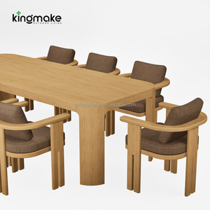 Ensemble <span class=keywords><strong>de</strong></span> meubles d'extérieur modernes en gros, mobilier <span class=keywords><strong>de</strong></span> luxe en teck, table et chaises <span class=keywords><strong>de</strong></span> salle à manger d'extérieur, ensemble <span class=keywords><strong>de</strong></span> salle à manger d'extérieur imperméable - Product Image 2