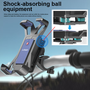 <span class=keywords><strong>Support</strong></span> universel de téléphone portable à verrouillage automatique rapide à 360 angles réglables, Anti-secousse, <span class=keywords><strong>pour</strong></span> moto et vélo - Product Image 3