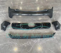 Body Kit Mobil untuk MINI JCW Style, Bumper Depan Belakang dengan Grille Lip Diffuser